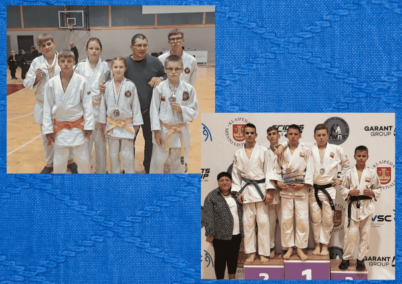 Dziudo sportininkų pergalės Klaipėdoje