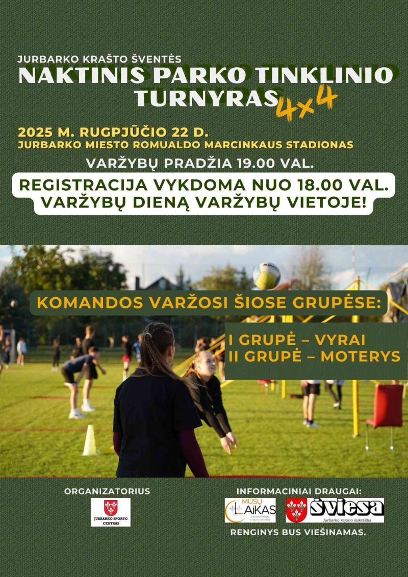 Visų tinklinio mėgėjų dėmesiui!!!