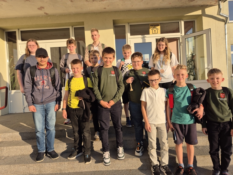 Jurbarko sporto centro &scaron;achmatininkai i&scaron; &Scaron;ilalės grįžo su medaliais!
